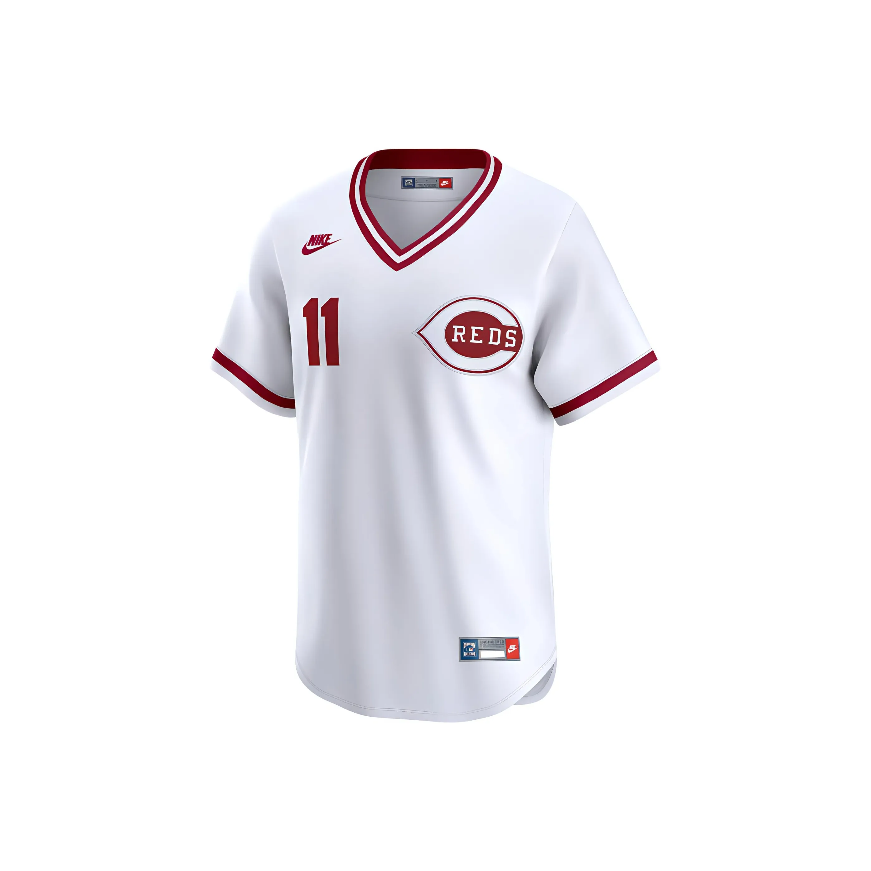 Nike Barry Larkin Cincinnati Reds Cooperstown Men's Nike Dri FIT Adv Mlb Limited Jersey