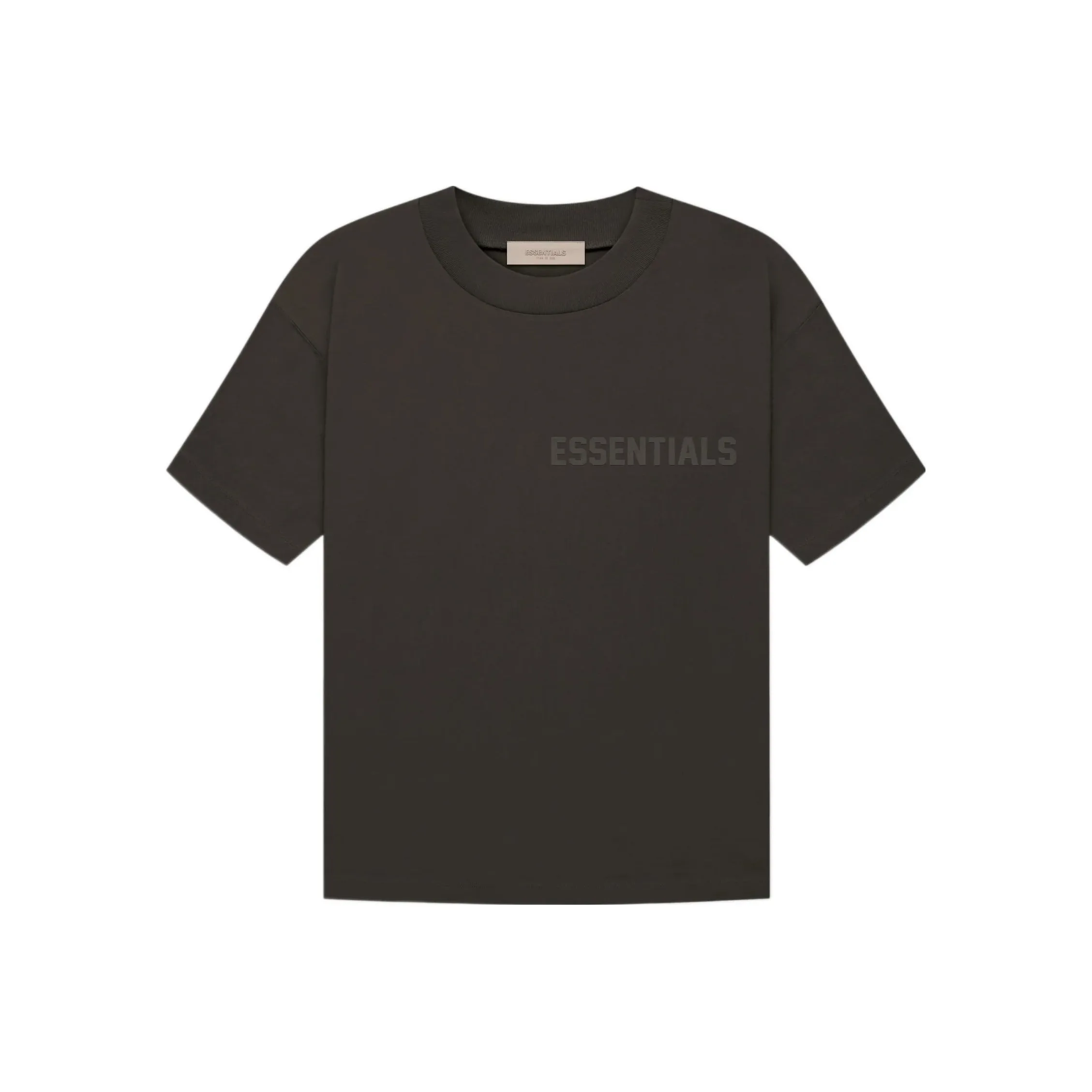 Fear of God Essentials FW22 Рукав с оборванным плечом T-рубашка Женская Серый Черный