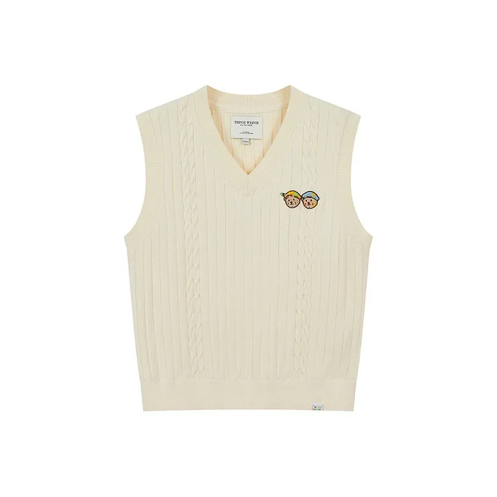 Teenie Weenie Сливочный Женские Свитеры