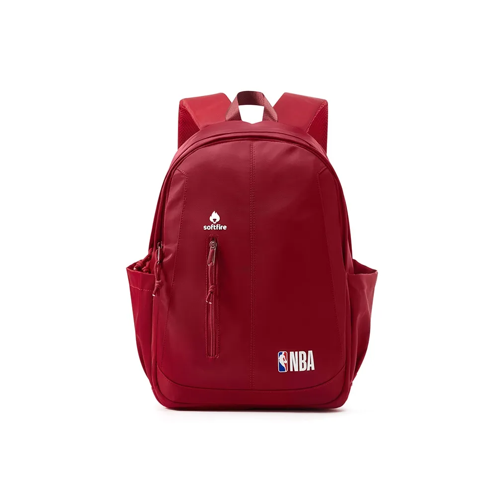 NBA Ткань Студенческая Сумка Стандартная Красная Черная