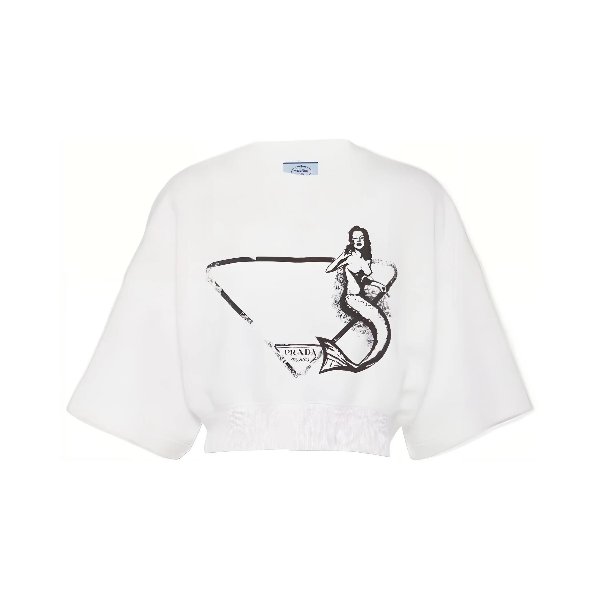 PRADA Белые Женские Футболки