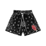 BKC 페이즐리 반바지 - 블랙