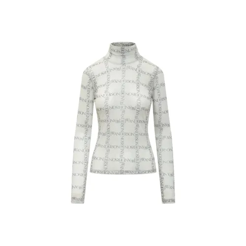 JW Anderson Экрю Женские Свитеры