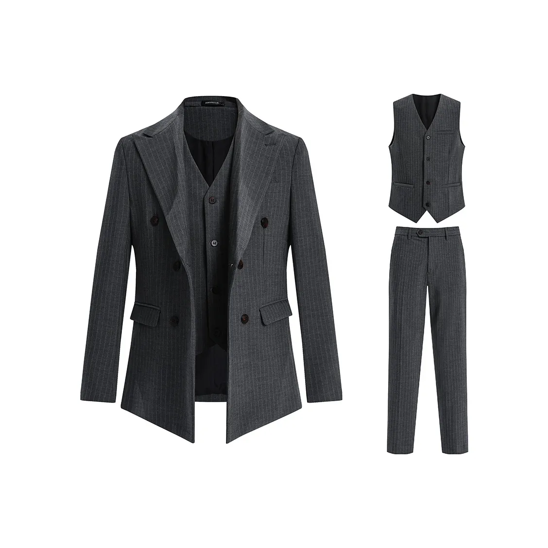 JOHNHOLLIS Бизнес-костюм унисекс 3 штуки