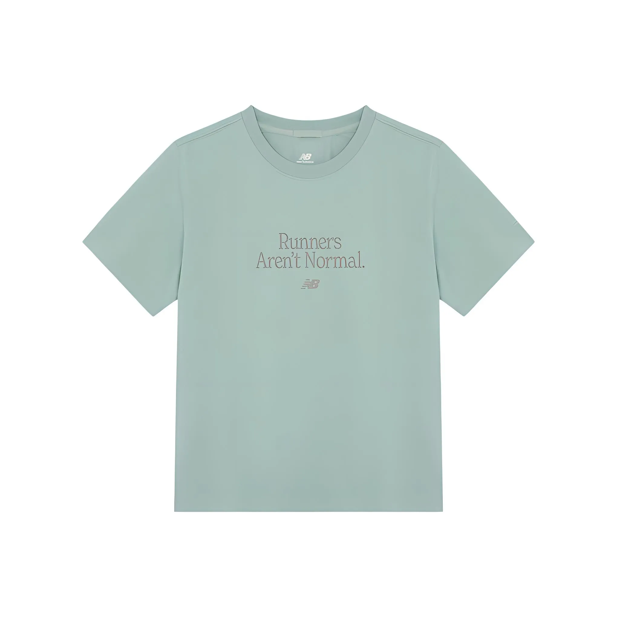 New Balance совместная футболка T Женская Мятно-зеленая