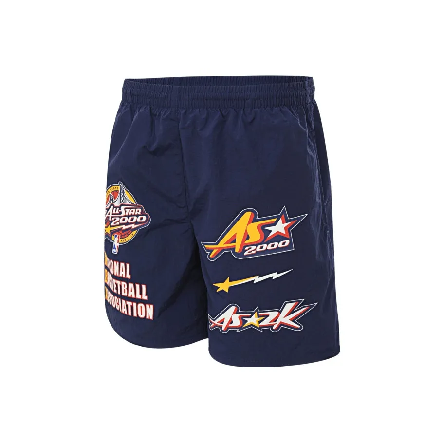 Mitchell & Ness x NBA 2000 All Star SS25 Sports Shorts Men's Blue