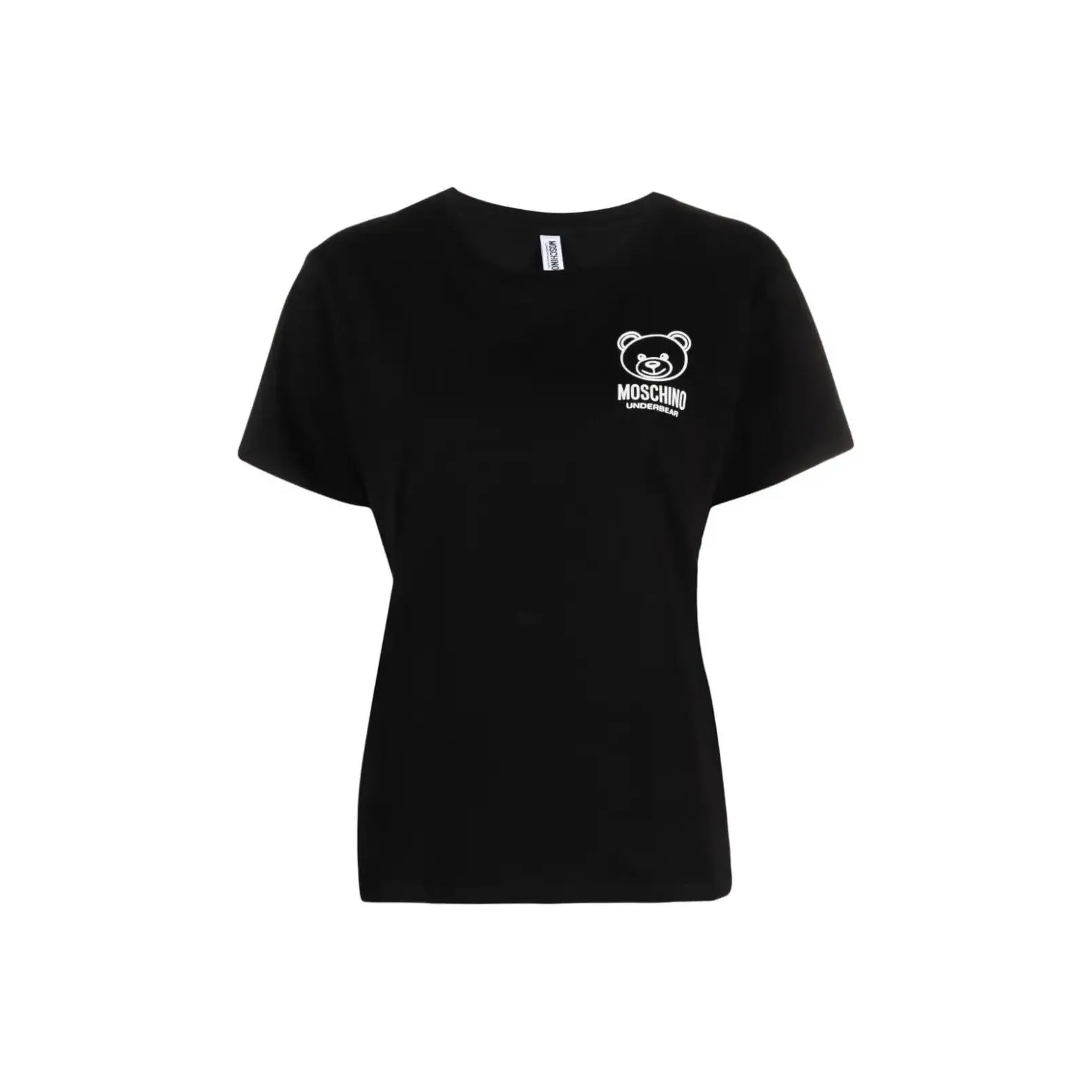 MOSCHINO SS24 T Рубашка Женская Черная