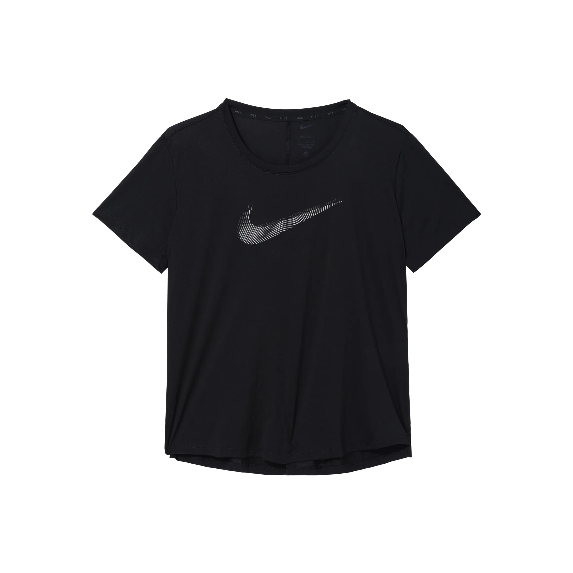 Nike Dri-FIT Swoosh Women's Short-Sleeve Running Top Black