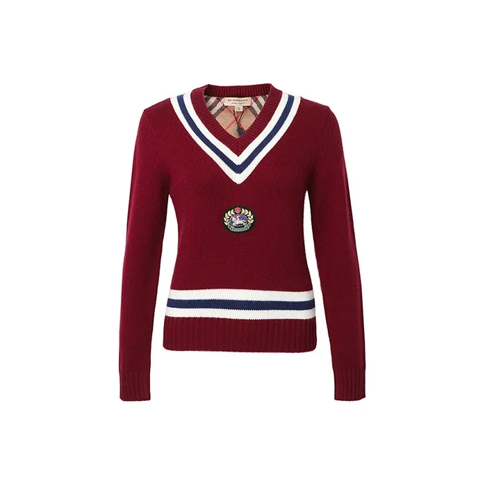 Burberry Женские Свитеры Красного Цвета
