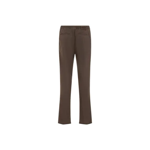 KITON Коричневые Мужские Повседневные Брюки