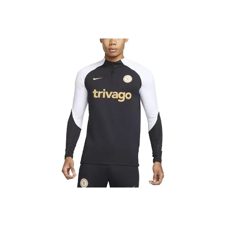 Nike Chelsea F.C. Strike Soccer Jersey Men's Black