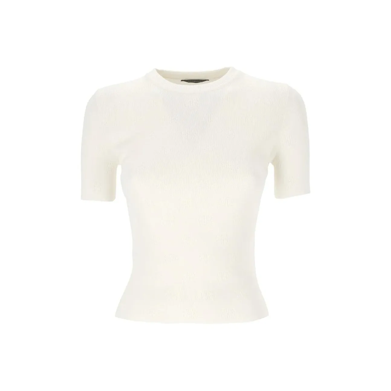 Balenciaga Crewneck Knitted Top