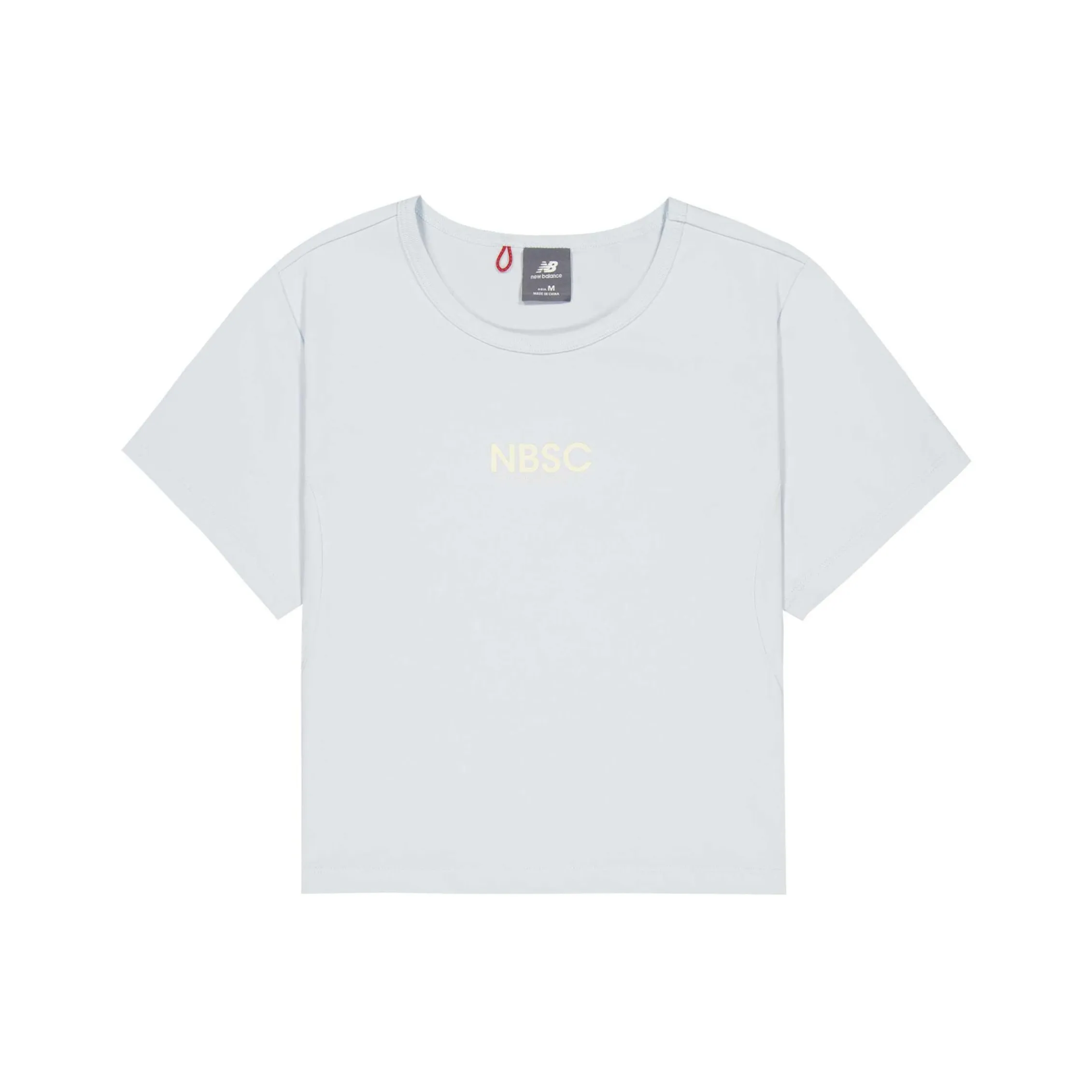 New Balance Стандартная футболка женская фиолетово-синяя