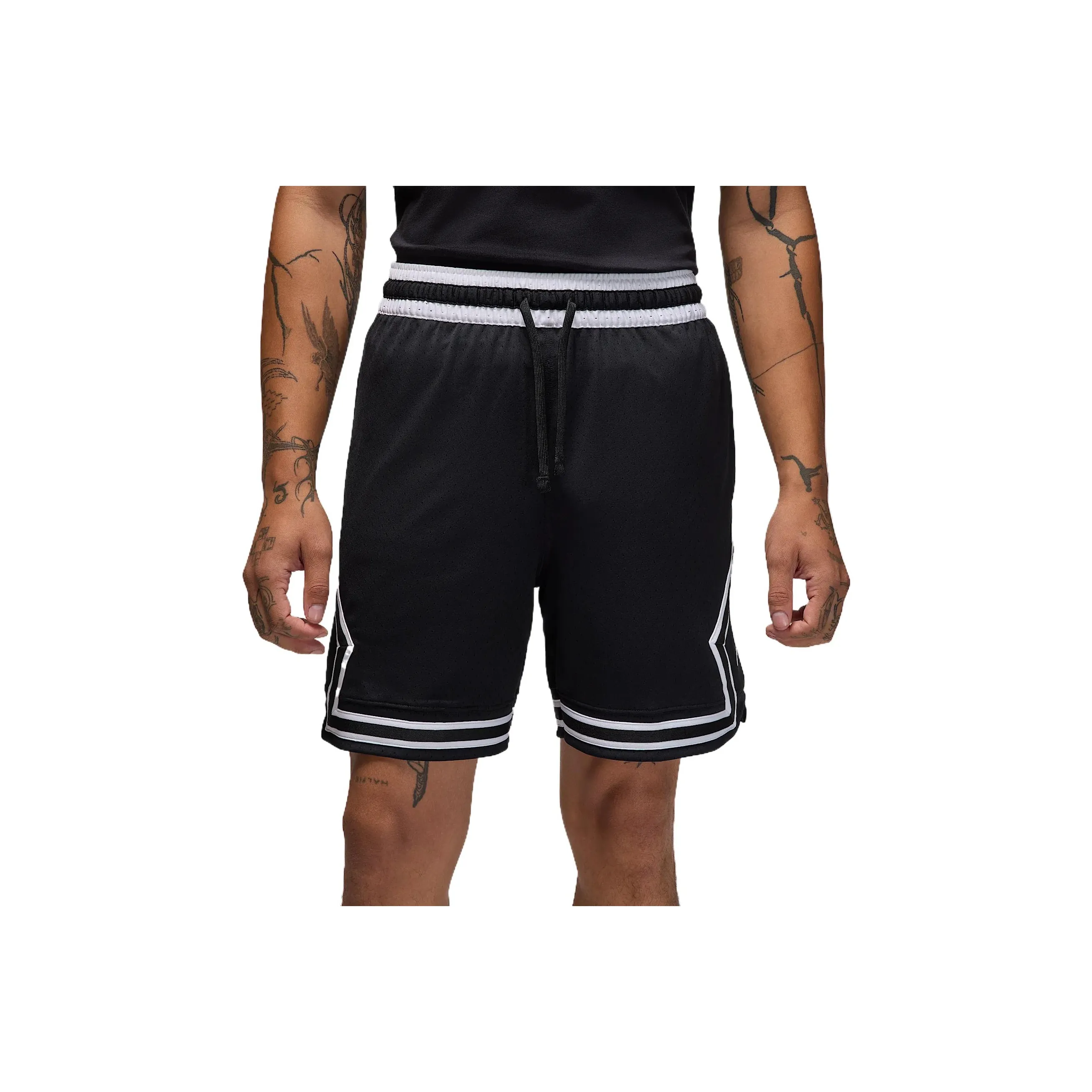 Jordan Sport Dri FIT Sports Shorts Men Black/White/White