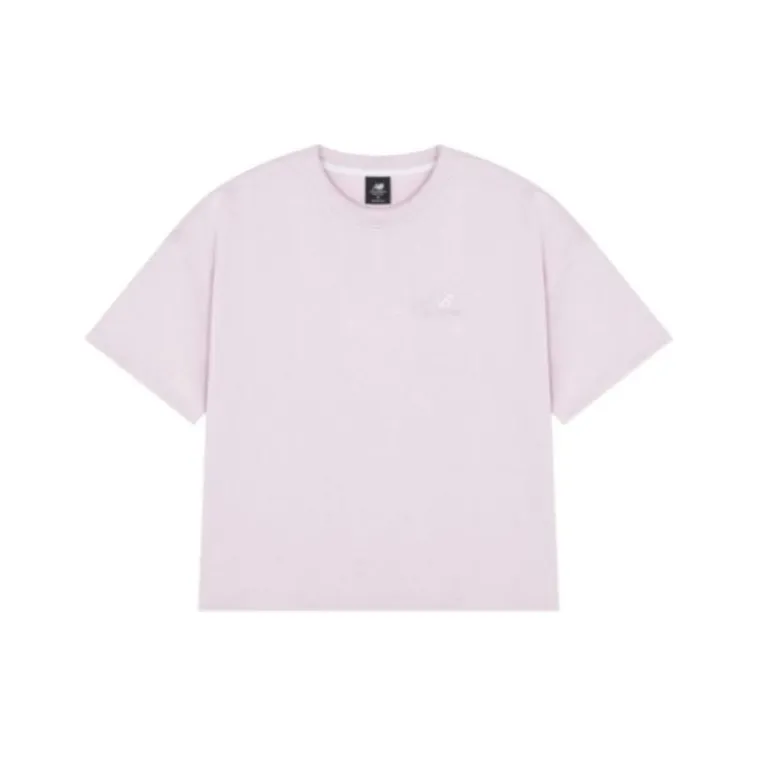 New Balance совместная футболка T Женская Розовая