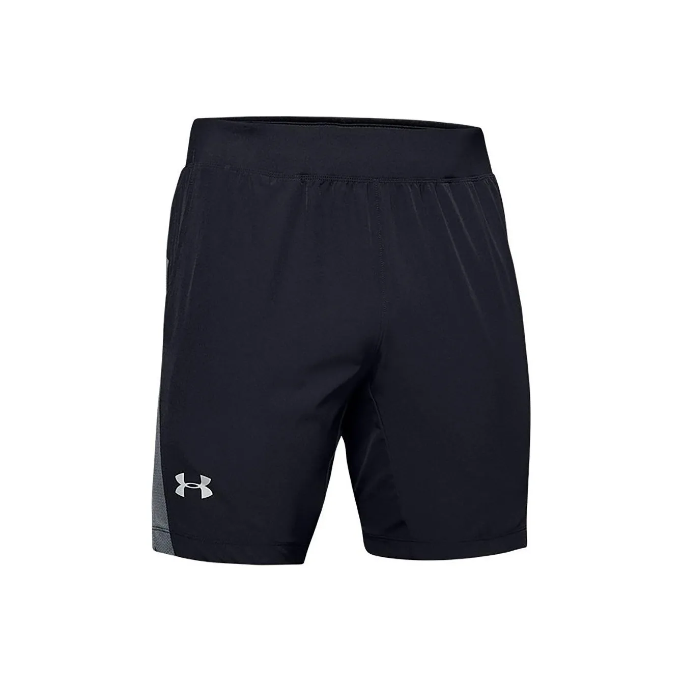 Under Armour Baselin Baseline Вязаные Спортивные Шорты Мужские Черные Серые