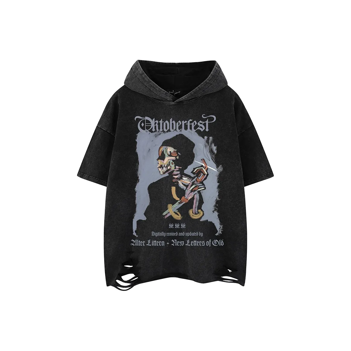 YEARNED Черная Унисекс Футболка