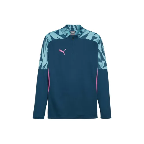PUMA IndividualFINAL Синий Мужские Футбольные Джерси