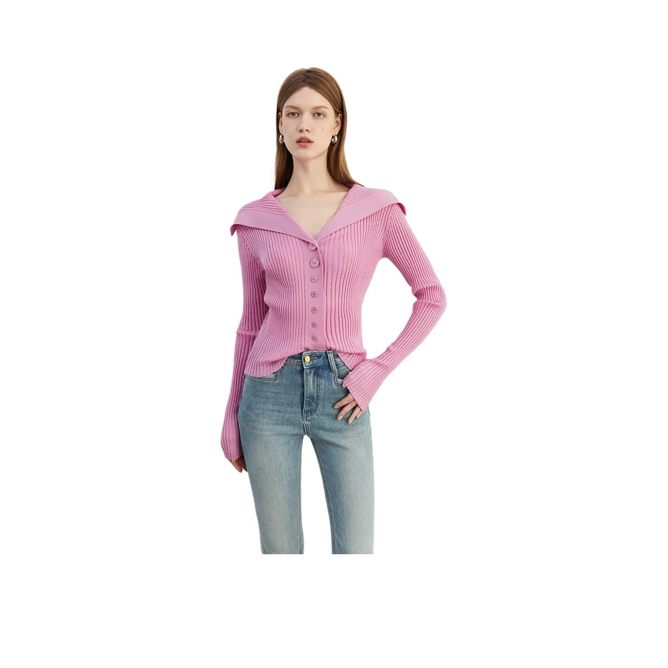 DPLAY Свитер Женские Клубничный молочный коктейль