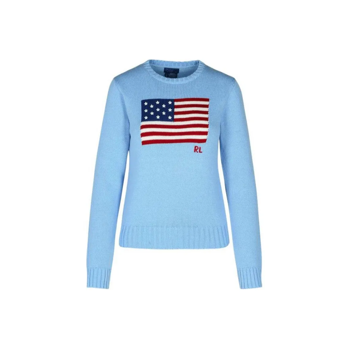 Polo Ralph Lauren Flag Intarsia Crewneck Jumper
