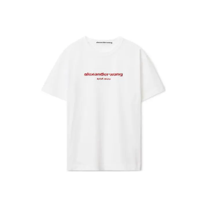 Alexander Wang T Shirts Women's White
