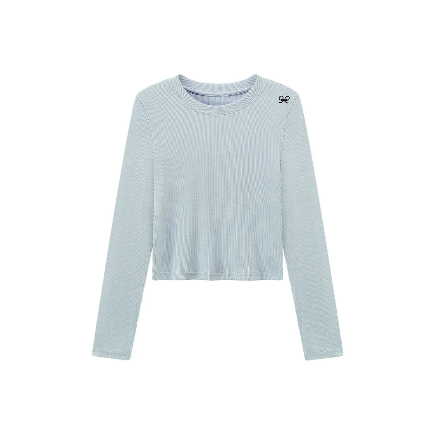 CHUU T Shirts Women's Gray Blue
