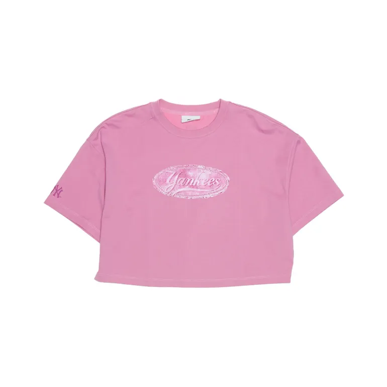 MLB New York Yankees SS25 T Shirt Women's Pink