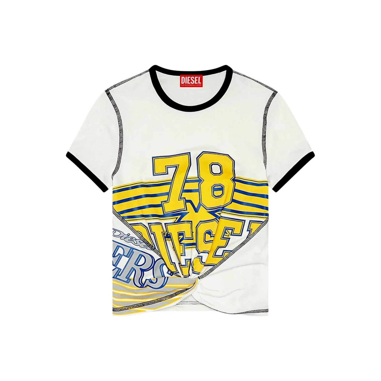 DIESEL Белые Женские Футболки
