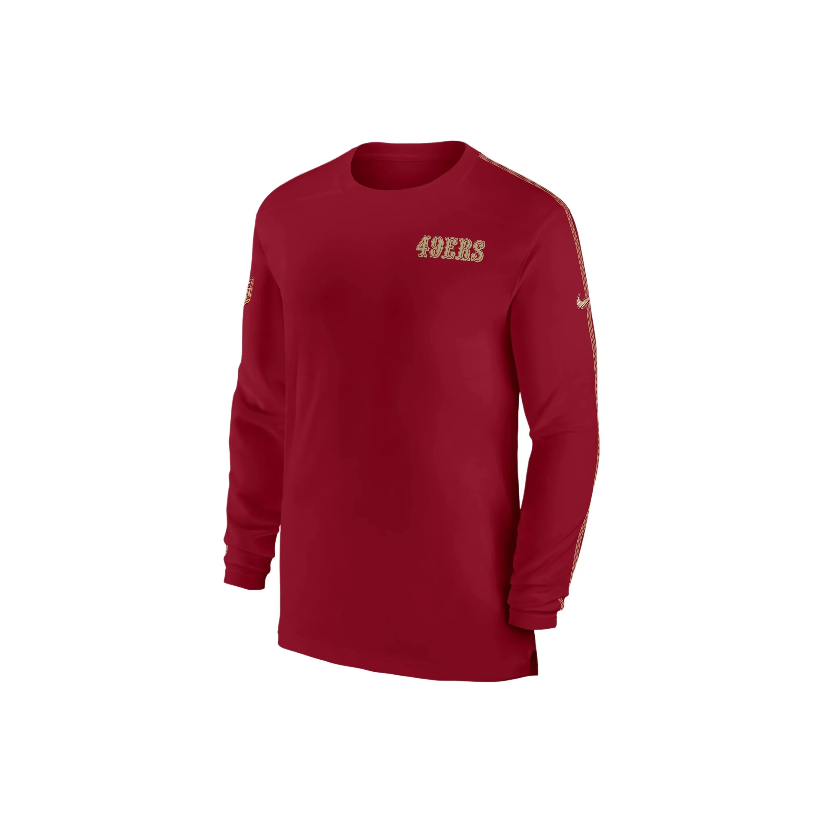 Nike San Francisco 49ers Sideline Coach Men's Nike Dri FIT Nfl Long Sleeve Top