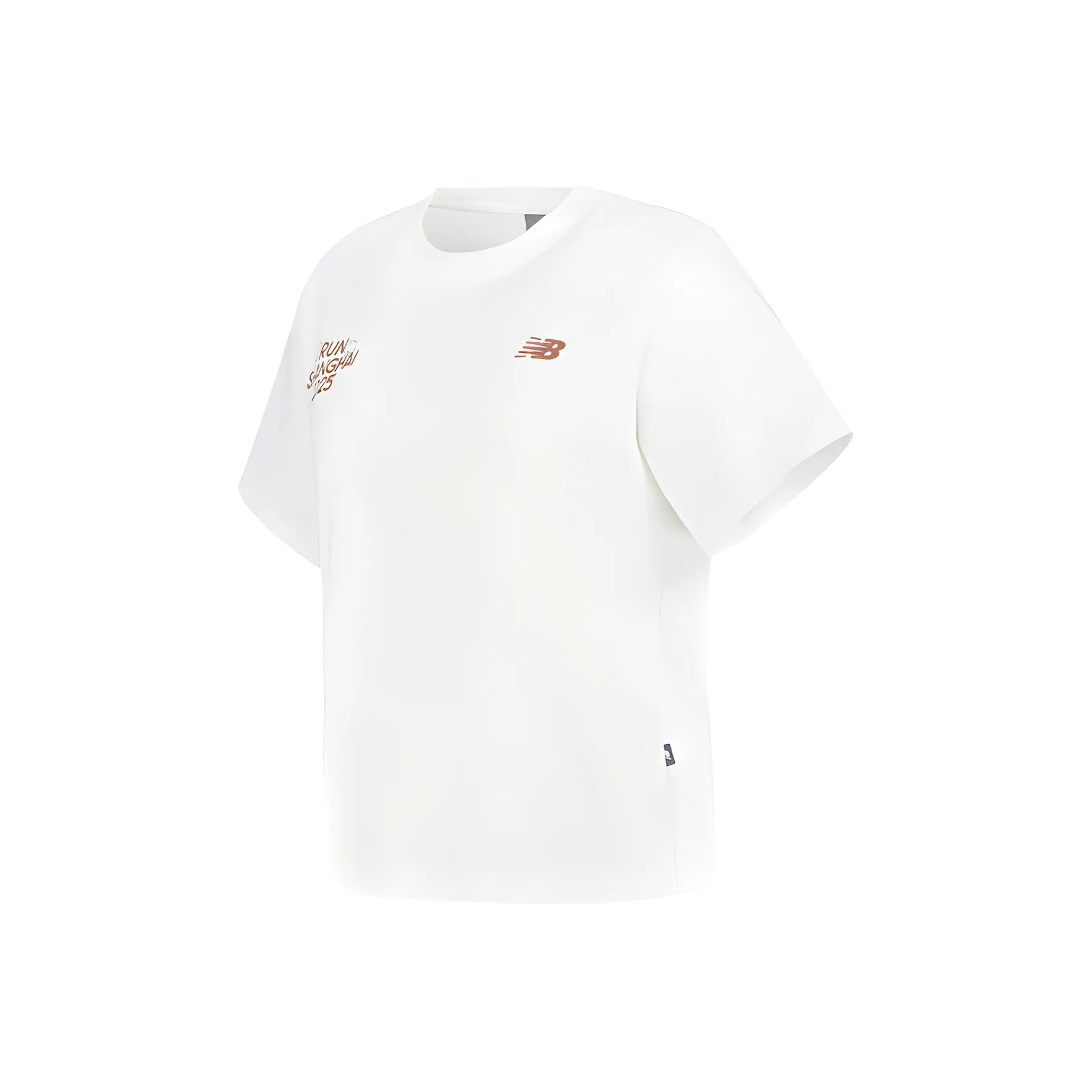 New Balance совместный бренд SS25 T-рубашка Женская Белая