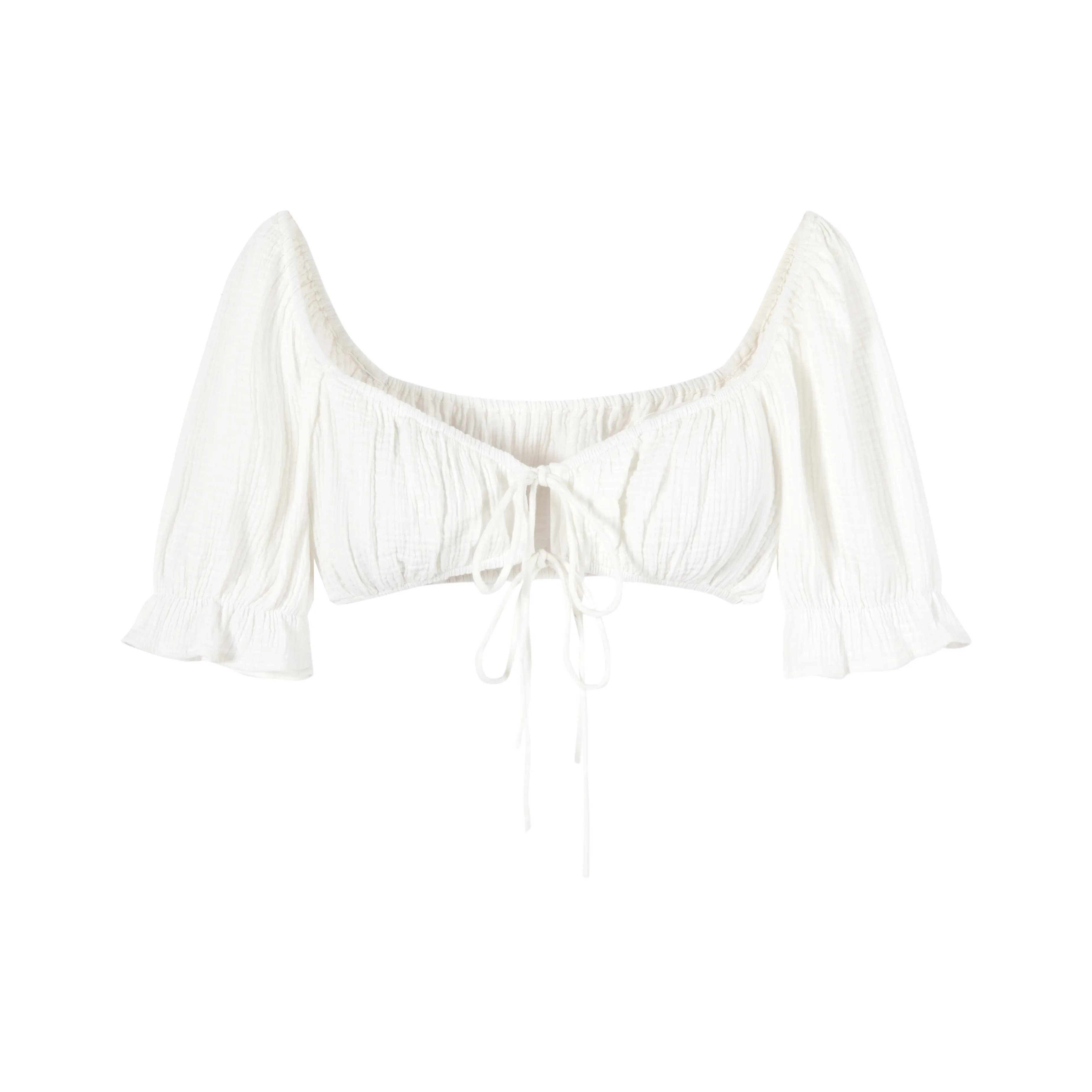 CARIEDO Белый Женские Короткие Топы