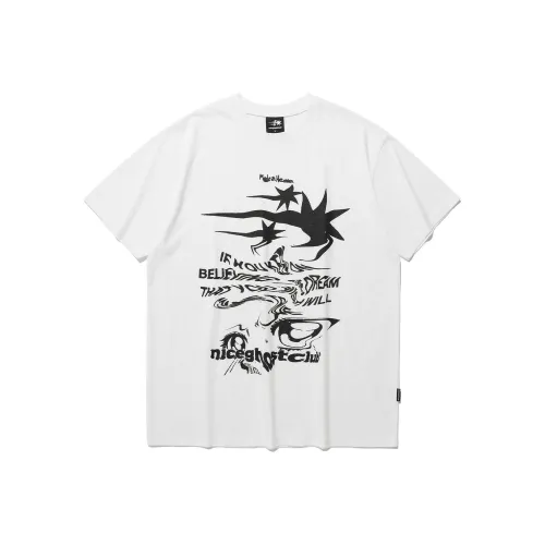 NICE GHOST CLUB Белая Женская Футболка