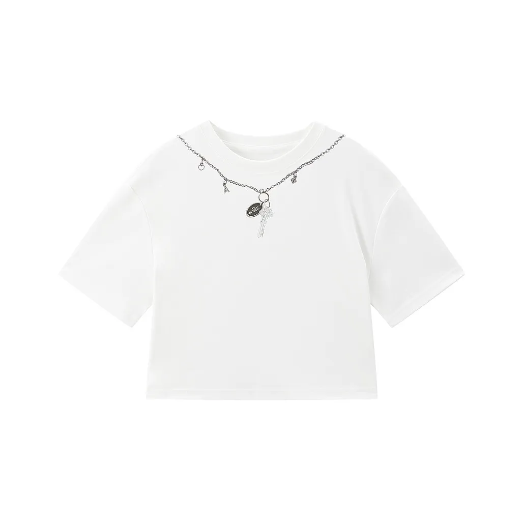LEDIN T Shirts Women's White