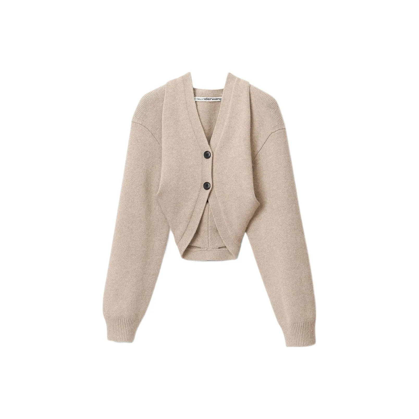 Alexander Wang SS22 Свитер Женский Овсяный