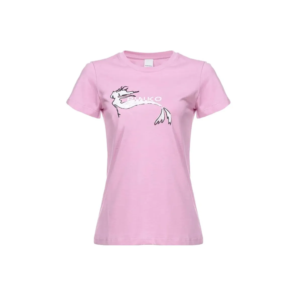 PINKO Розовые Женские Футболки