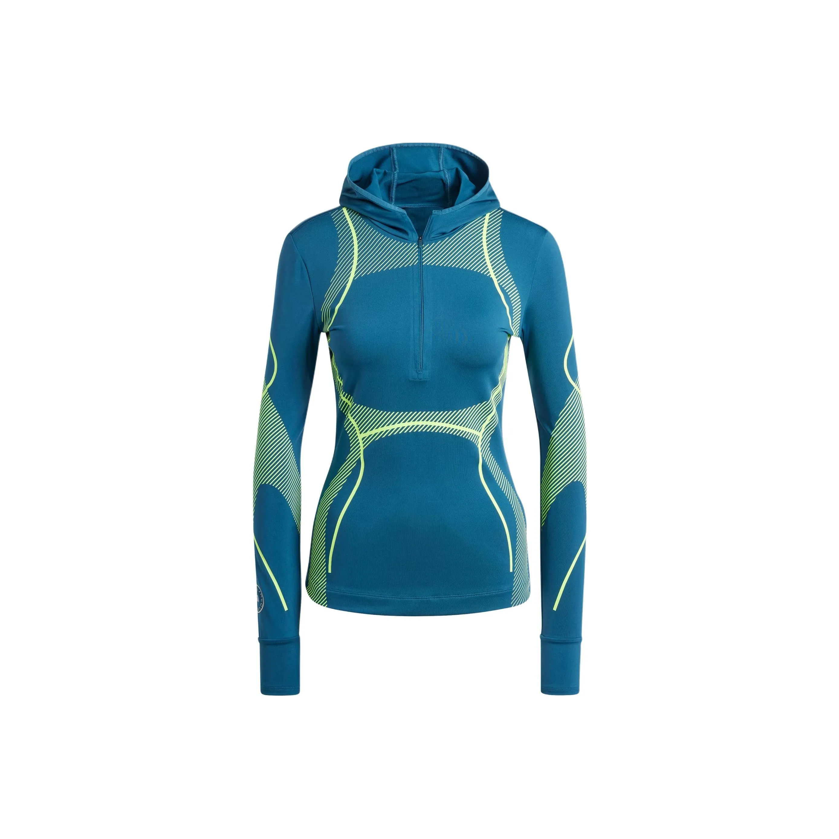 Adidas x Stella McCartney Стандартная футболка женская синяя