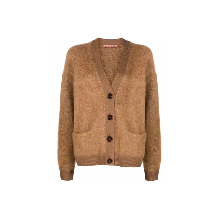 Acne Studios FW21 Свитер Женский Коричневый