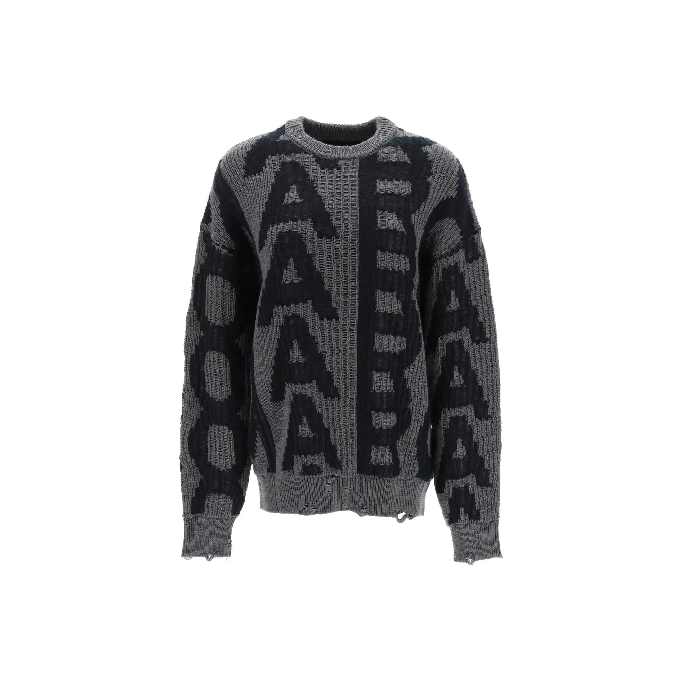 MARC JACOBS Distressed Crewneck Jumper