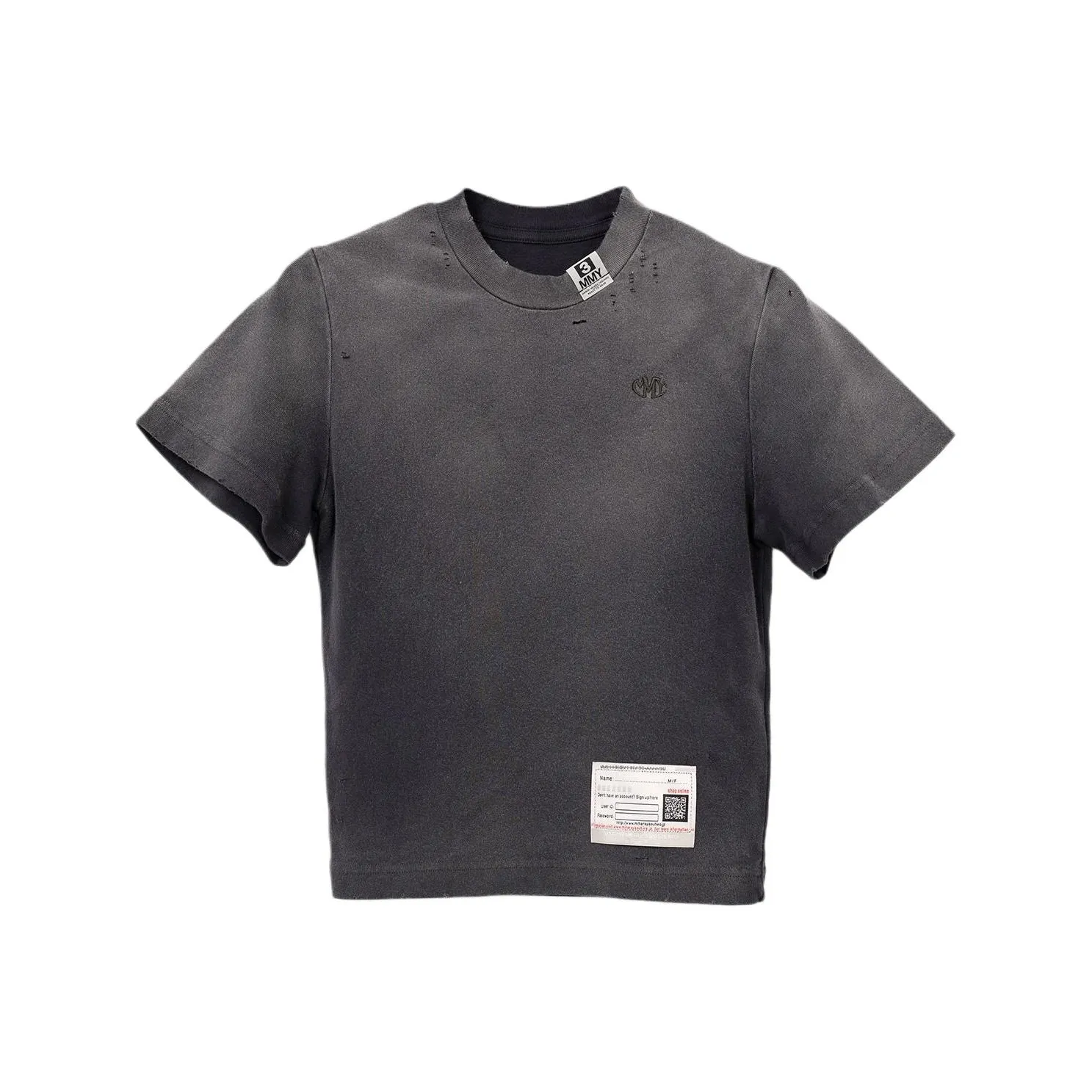 Maison Mihara Yasuhiro T-Shirt Женская Черная