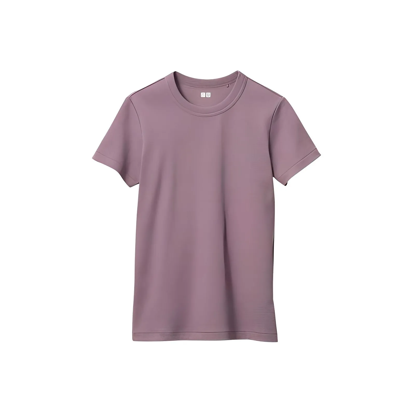 UNIQLO Стандартная T-рубашка Женская Фиолетовая