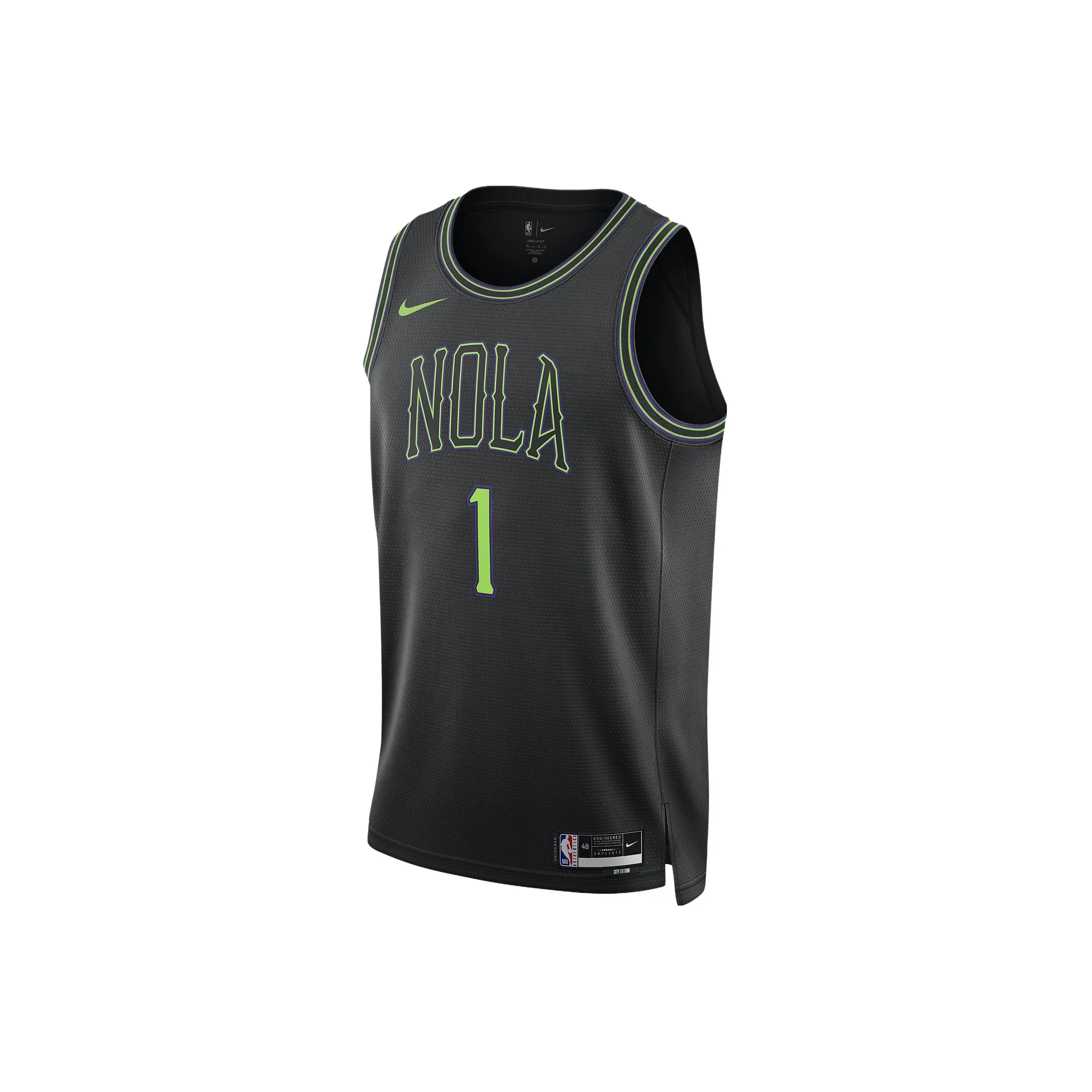 Nike Zion Williamson New Orleans Pelican City Edition 2023/24 Men's Nike Dri FIT Nba Swingman Jersey