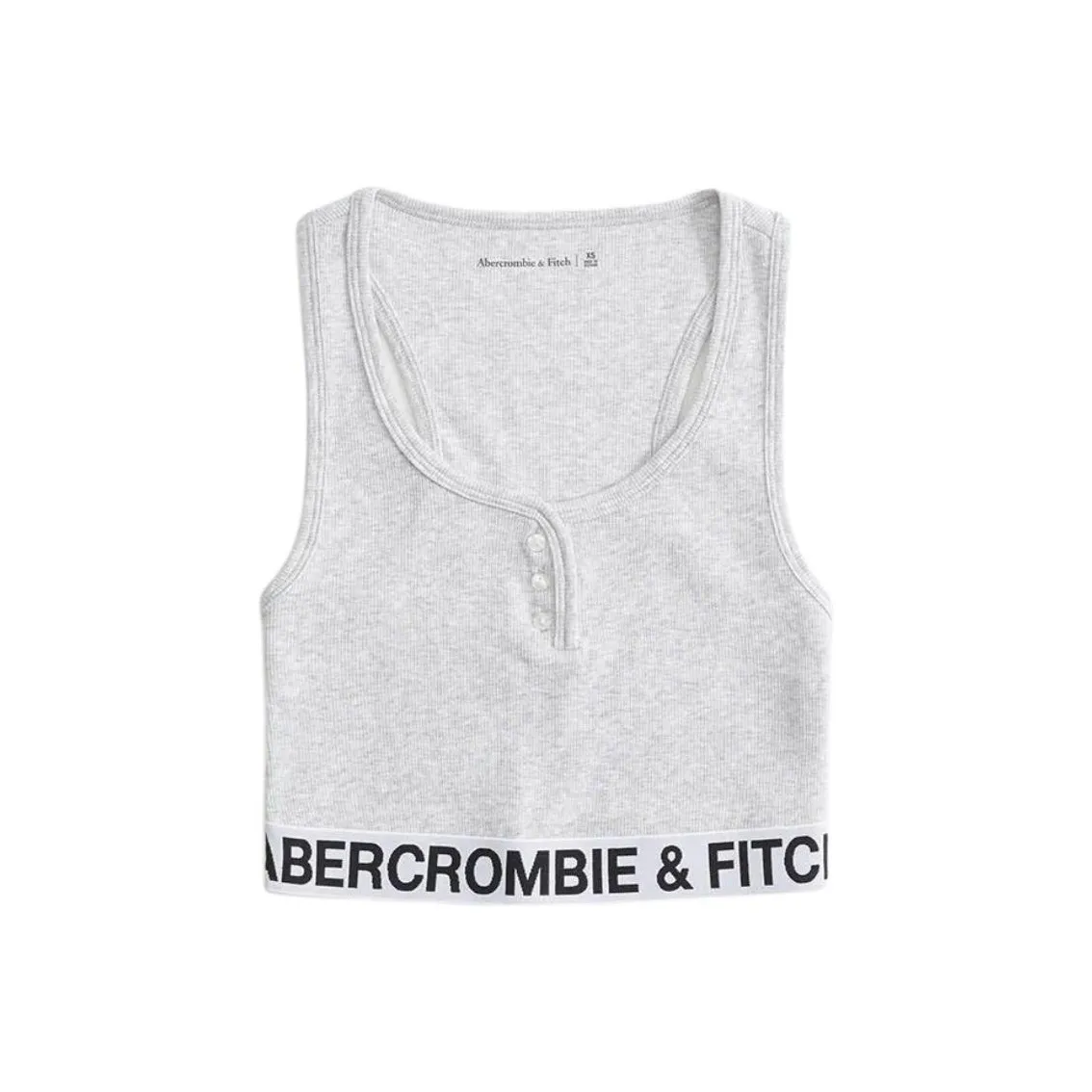 Майка Abercrombie＆Fitch Женская Серого цвета