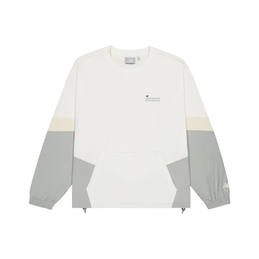 New Balance Т-рубашка с оборванными рукавами женская цвет экрю