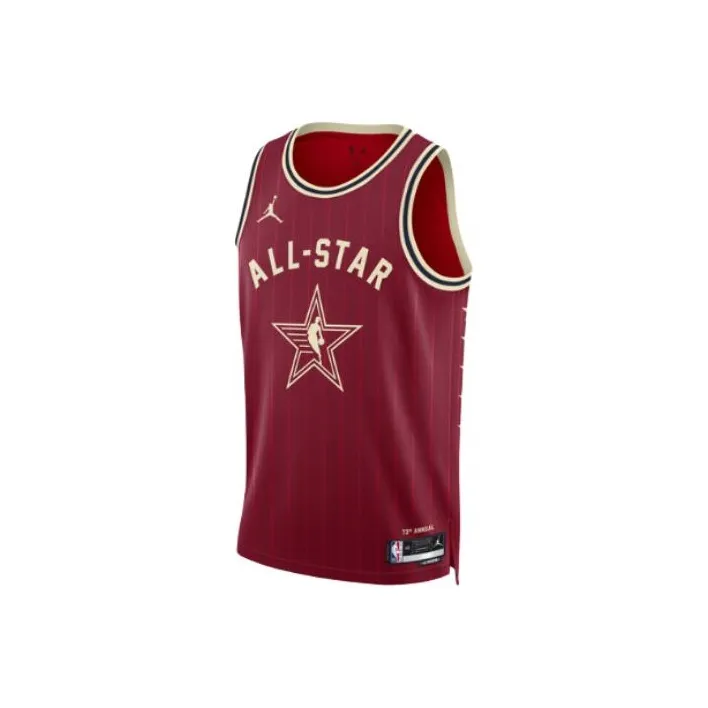 Jordan Баскетбольная Джерси Мужская Красная