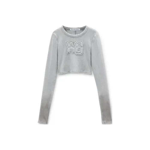 alexander wang Светло-серые Женские Рубашки T