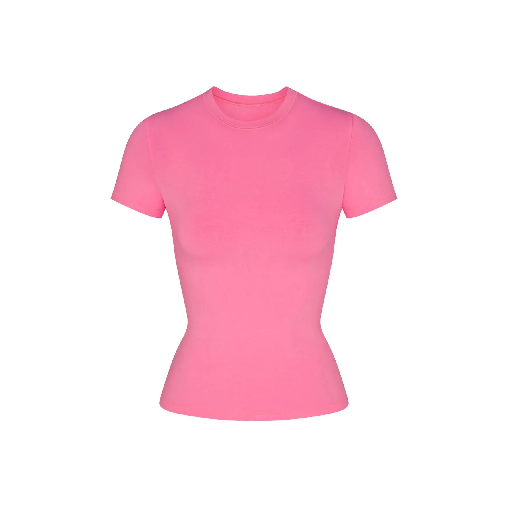 SKIMS T Shirt Women's SUGAR PINK/Candy Pink