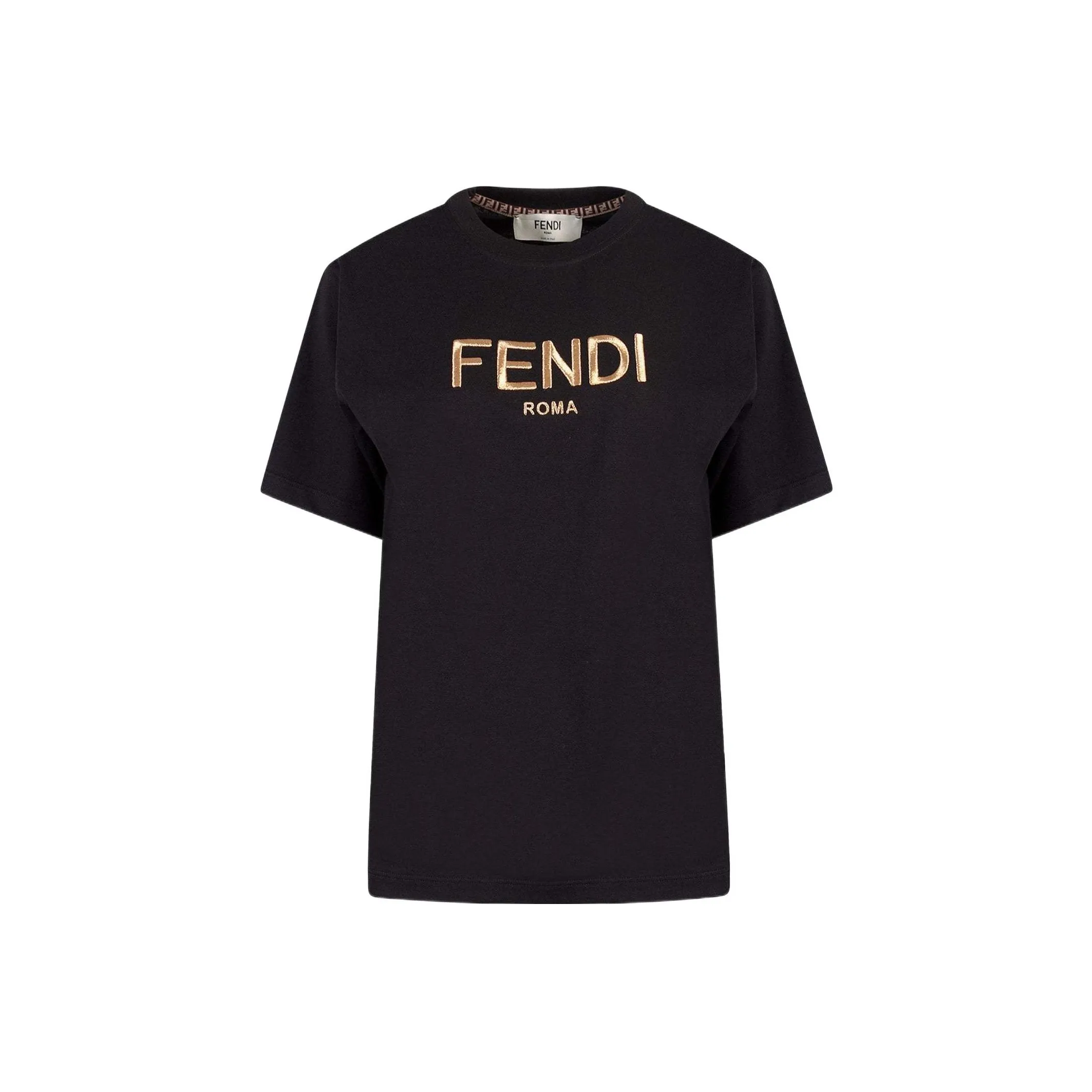 FENDI FW22 Regular T-Shirt Women's Black