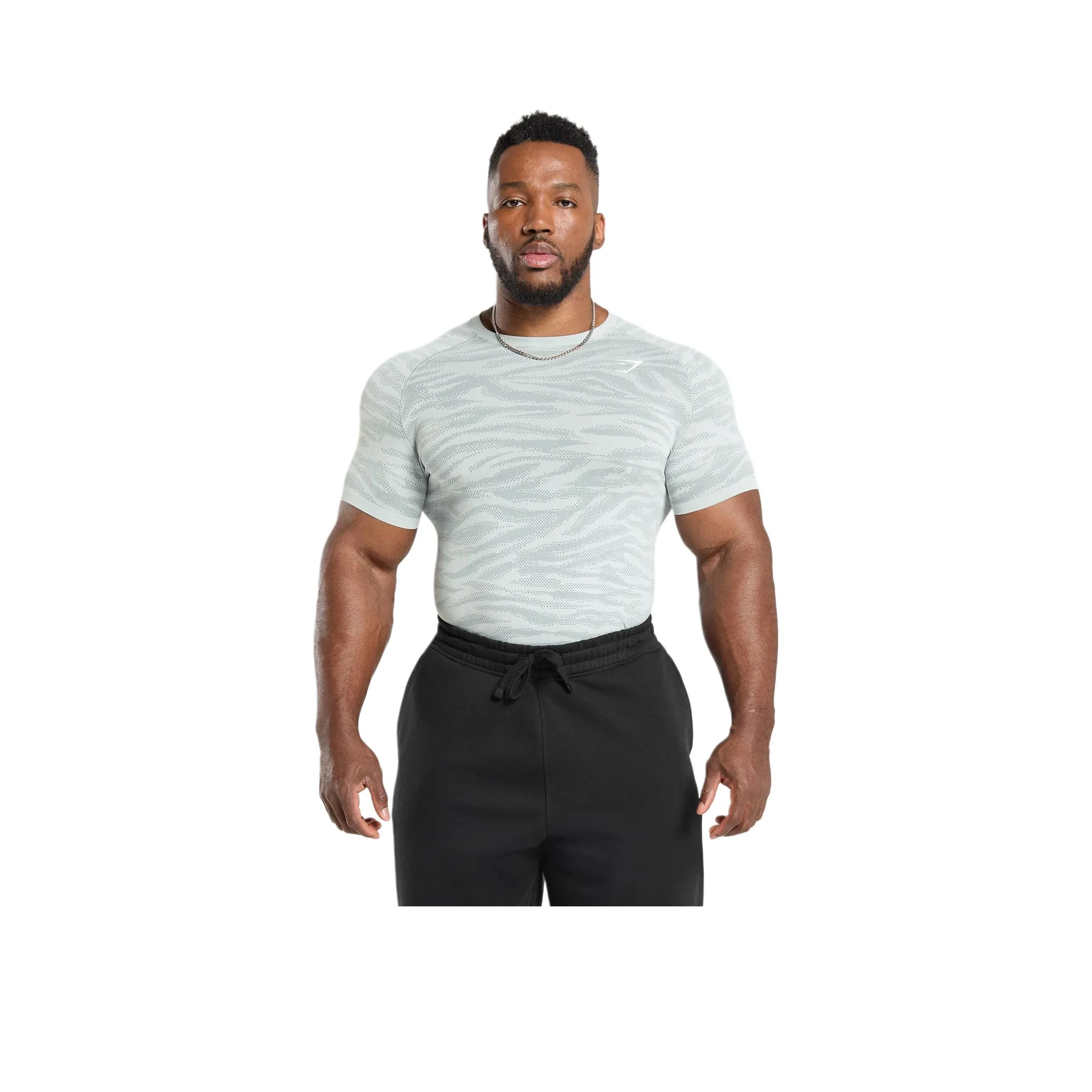 GYMSHARK GEO Животные Спортивная одежда Мужская Холодный Синий