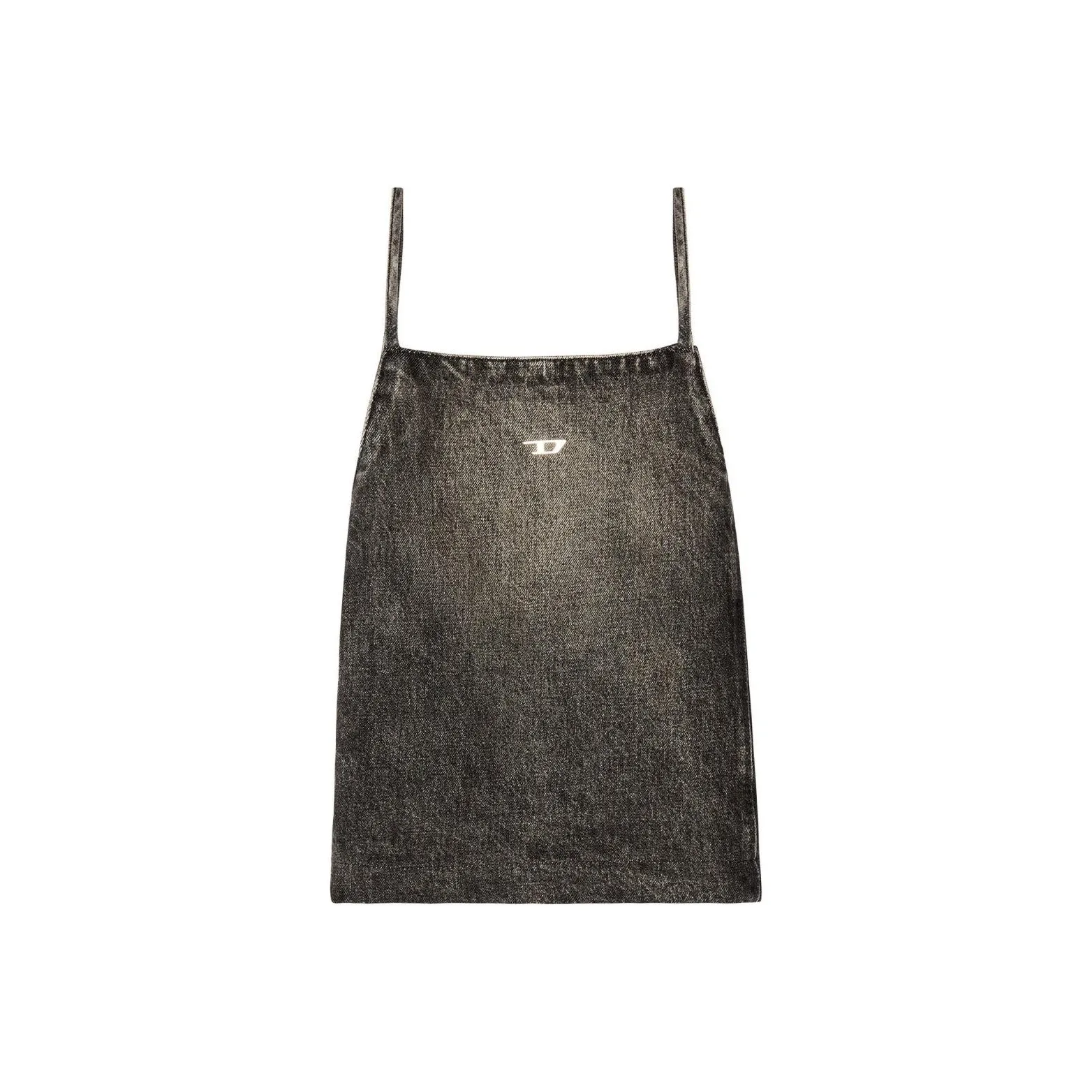 DIESEL SS24 CROP TOP Женские Черный