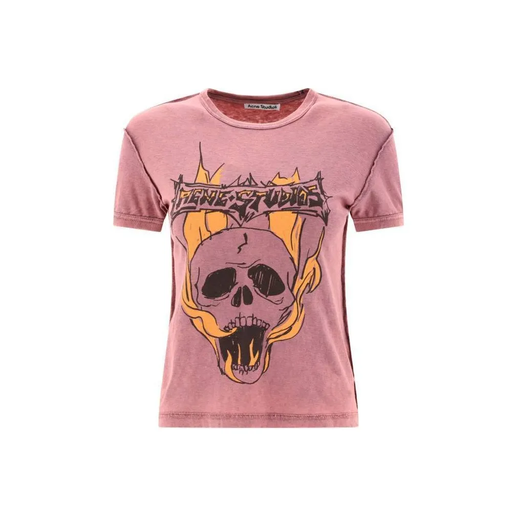 ACNE STUDIOS T-Shirt Женская Розовая